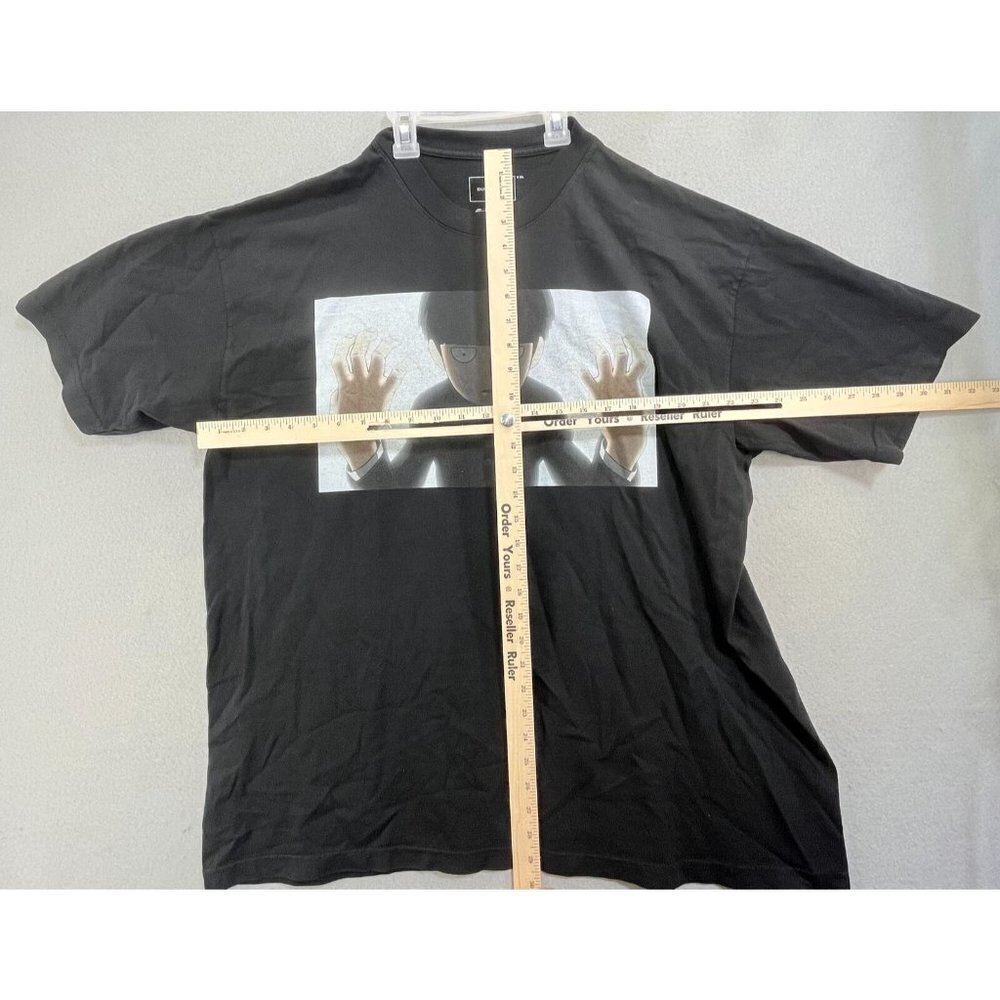 Dumbgood MobPsycho100 T-Shirt Adult XXL Black Tee Short Sleeve, Cotton Men Women - Picture 2 of 7